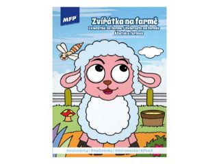 Obrázek z Omalovánky A4 Zvířátka na farmě 210x276mm (10) 